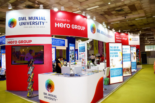 BML MUNJAL UNIVERSITYEDUCATUS EXPO 2016, Pragati Maidan, New DelhiLive Show Image 