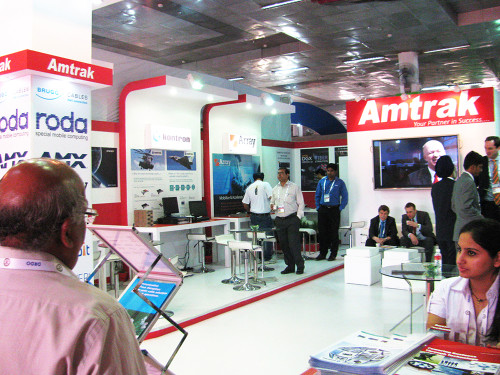 AMTRAKDefence Expo 2012DelhiLive Show Image