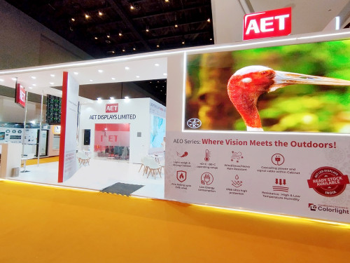 AET DISPLAYSINFOCOMM 2023Jio World Convention Centre, MumbaiLive Show Image