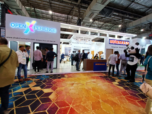 SHAKTI HORMANNZak Doors & Windows 2023,Bombay Exhibition Centre, MumbaiLive Show Image